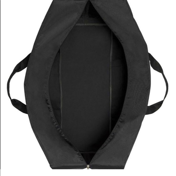 NWT andrew marc new york carry a ton duffle bag gym travel 🎁 black spacious men - Picture 3 of 4